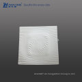 Einzigartiges Design Pure White Fine Bone China Modern Form Design Dinner Plate, Antique Cake Platten